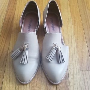Jeffrey Campbell CIVIL Leather Loafer size 7.5